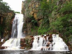 Macaco - Cachoeira na Chapada dos Veadeiros