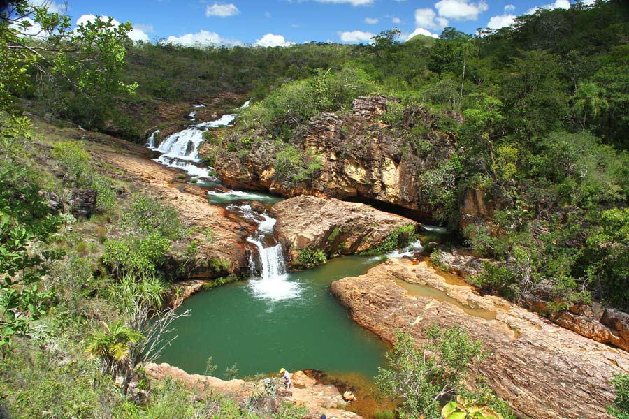 Macaquinhos - Cachoeira na Chapada dos Veadeiros