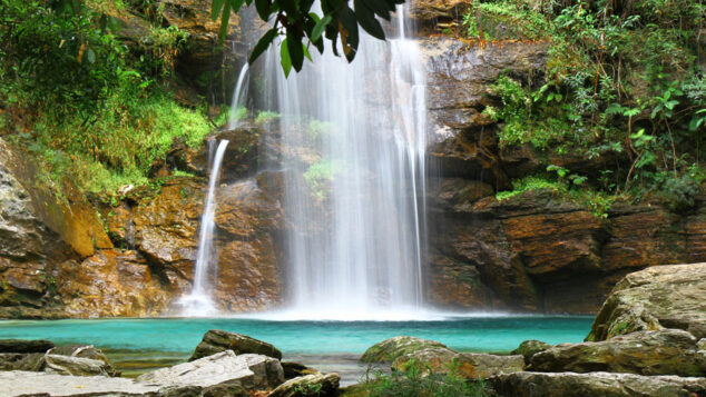 Santa Bárbara - Cachoeira na Chapada dos Veadeiros