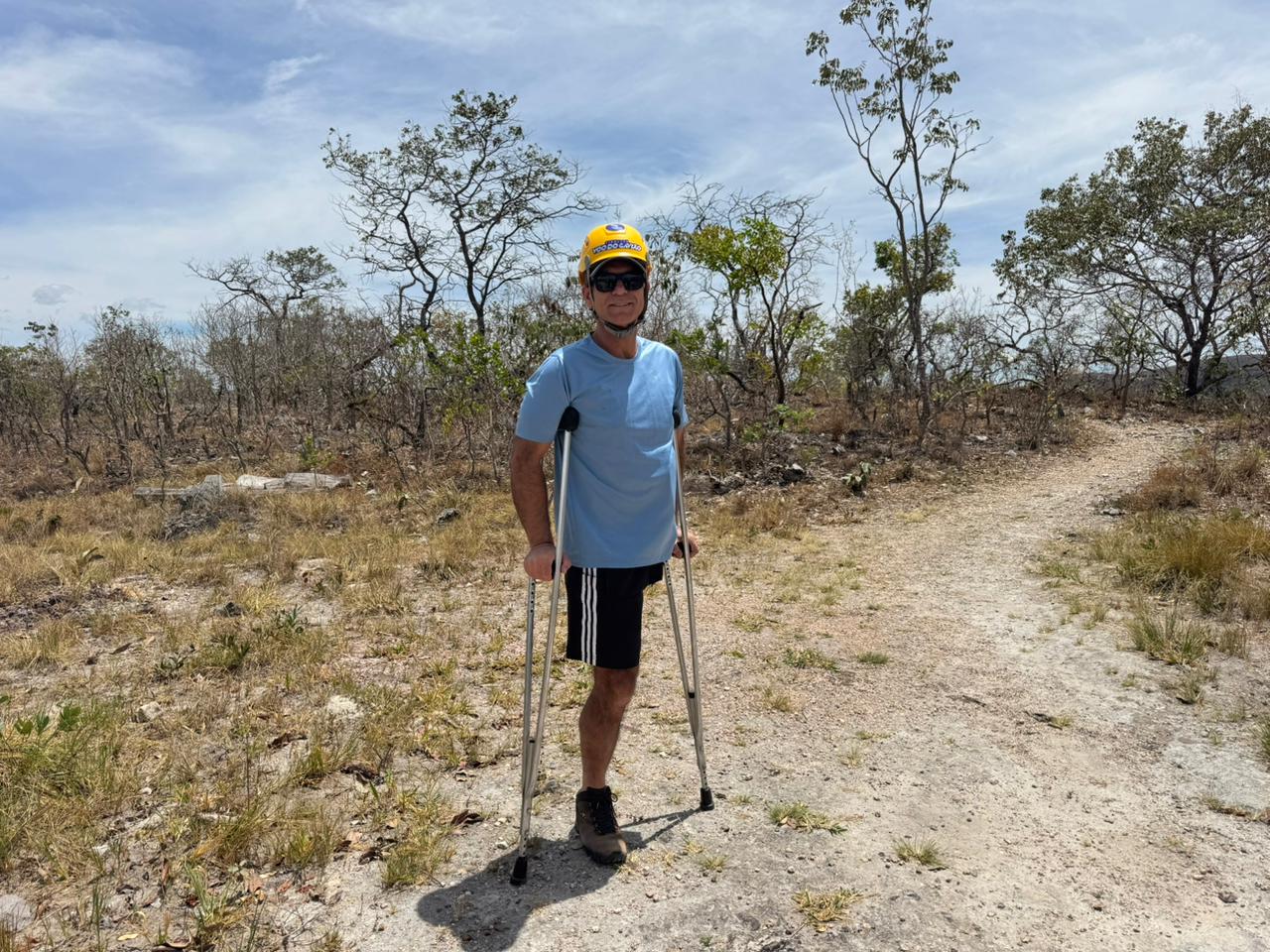 Saci Trilheiro vive a experiência do Voo do Gavião e inspira inclusão na natureza